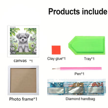 Load image into Gallery viewer, Dog 18*18CM(Canvas) Partial Special Shaped Drill Diamond Painting
