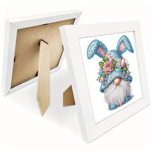 Load image into Gallery viewer, Rabbit Ear Gnome 18*18CM(Canvas) Partial Special Shaped Drill Diamond Painting
