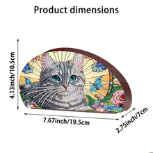 Load image into Gallery viewer, Wooden Animals DIY Rhinestones Storage Holder Diamond Painting Organizer Rack
