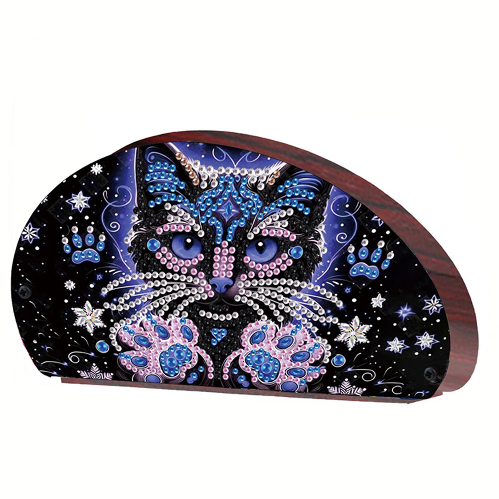 Wooden Animals DIY Rhinestones Storage Holder Diamond Painting Organizer Rack