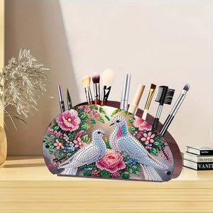 Wooden Animals DIY Rhinestones Storage Holder Diamond Painting Organizer Rack