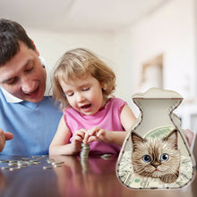 Load image into Gallery viewer, Acrylic Wooden Cat DIY Money Storage Box Diamond Art Decors for Adults Beginners
