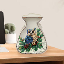 Load image into Gallery viewer, Acrylic Wooden Cat DIY Money Storage Box Diamond Art Decors for Adults Beginners
