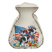 Load image into Gallery viewer, Acrylic Wooden Cat DIY Money Storage Box Diamond Art Decors for Adults Beginners
