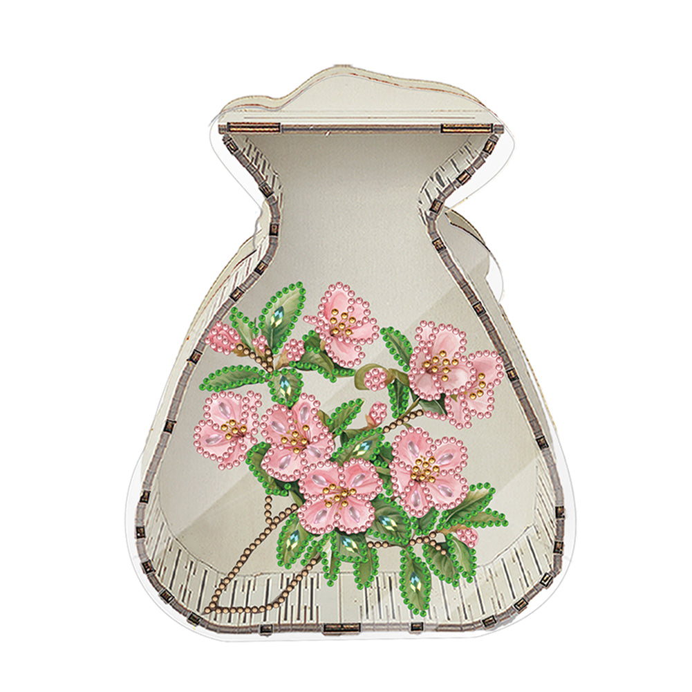 Acrylic Wooden Cat DIY Money Storage Box Diamond Art Decors for Adults Beginners