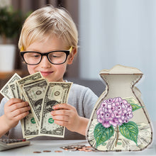 Load image into Gallery viewer, Acrylic Wooden Cat DIY Money Storage Box Diamond Art Decors for Adults Beginners
