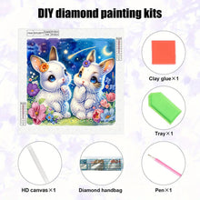 Load image into Gallery viewer, Rabbit 30*30CM(Canvas) Partial Special Shaped Drill Diamond Painting
