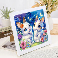 Load image into Gallery viewer, Rabbit 30*30CM(Canvas) Partial Special Shaped Drill Diamond Painting
