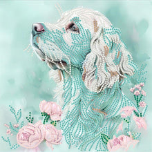 Load image into Gallery viewer, Dog 30*30CM(Canvas) Partial Special Shaped Drill Diamond Painting
