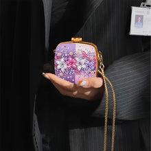 Load image into Gallery viewer, DIY Diamond Painting Small Shoulder Bag Portable Cosmetic Pouch Envelope Clutch

