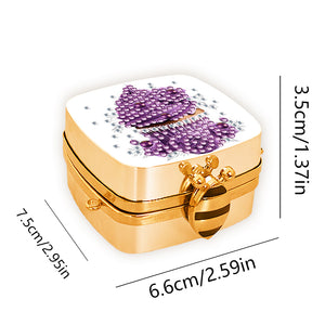 DIY Diamond Painting Small Shoulder Bag Portable Cosmetic Pouch Envelope Clutch