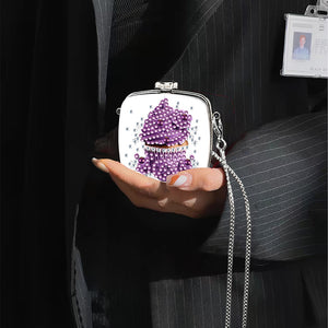 DIY Diamond Painting Small Shoulder Bag Portable Cosmetic Pouch Envelope Clutch