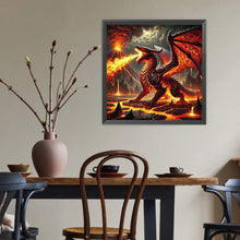 Load image into Gallery viewer, Dragon 40*40CM(Canvas) Full Round Drill Diamond Painting
