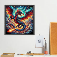 Load image into Gallery viewer, Dragon 40*40CM(Canvas) Full Round Drill Diamond Painting
