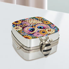 Load image into Gallery viewer, Peacock Diamond Art Storage Case Diamond Painting Mirror Organizer Box for Women
