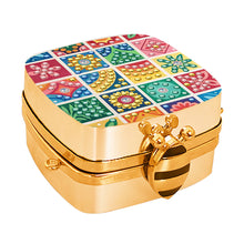Load image into Gallery viewer, Peacock Diamond Art Storage Case Diamond Painting Mirror Organizer Box for Women
