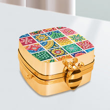 Load image into Gallery viewer, Peacock Diamond Art Storage Case Diamond Painting Mirror Organizer Box for Women
