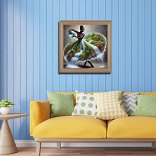 Load image into Gallery viewer, Nature Dress Girl 40*40CM(Canvas) Full Round Drill Diamond Painting
