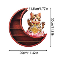 Load image into Gallery viewer, Lunar Design DIY Diamond Painting Wall Shelf 5D Diamond Embroidery Painting Kit
