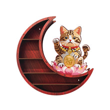 Load image into Gallery viewer, Lunar Design DIY Diamond Painting Wall Shelf 5D Diamond Embroidery Painting Kit
