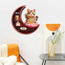 Load image into Gallery viewer, Lunar Design DIY Diamond Painting Wall Shelf 5D Diamond Embroidery Painting Kit
