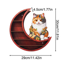 Load image into Gallery viewer, Lunar Design DIY Diamond Painting Wall Shelf 5D Diamond Embroidery Painting Kit
