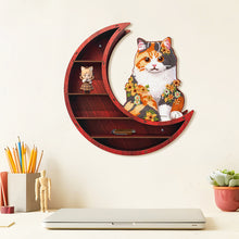 Load image into Gallery viewer, Lunar Design DIY Diamond Painting Wall Shelf 5D Diamond Embroidery Painting Kit
