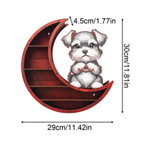 Load image into Gallery viewer, Lunar Design DIY Diamond Painting Wall Shelf 5D Diamond Embroidery Painting Kit
