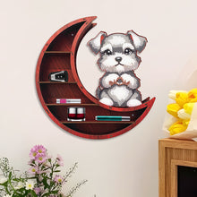 Load image into Gallery viewer, Lunar Design DIY Diamond Painting Wall Shelf 5D Diamond Embroidery Painting Kit

