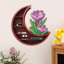 Load image into Gallery viewer, Lunar Design DIY Diamond Painting Wall Shelf 5D Diamond Embroidery Painting Kit
