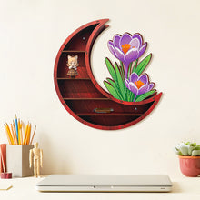 Load image into Gallery viewer, Lunar Design DIY Diamond Painting Wall Shelf 5D Diamond Embroidery Painting Kit
