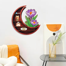 Load image into Gallery viewer, Lunar Design DIY Diamond Painting Wall Shelf 5D Diamond Embroidery Painting Kit

