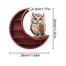 Load image into Gallery viewer, Lunar Design DIY Diamond Painting Wall Shelf 5D Diamond Embroidery Painting Kit
