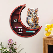 Load image into Gallery viewer, Lunar Design DIY Diamond Painting Wall Shelf 5D Diamond Embroidery Painting Kit
