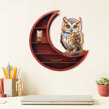 Load image into Gallery viewer, Lunar Design DIY Diamond Painting Wall Shelf 5D Diamond Embroidery Painting Kit
