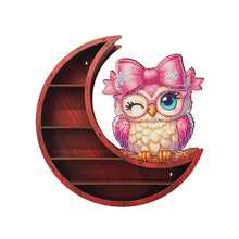 Load image into Gallery viewer, Lunar Design DIY Diamond Painting Wall Shelf 5D Diamond Embroidery Painting Kit
