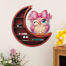 Load image into Gallery viewer, Lunar Design DIY Diamond Painting Wall Shelf 5D Diamond Embroidery Painting Kit
