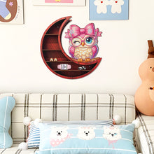 Load image into Gallery viewer, Lunar Design DIY Diamond Painting Wall Shelf 5D Diamond Embroidery Painting Kit
