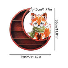 Load image into Gallery viewer, Lunar Design DIY Diamond Painting Wall Shelf 5D Diamond Embroidery Painting Kit
