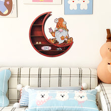 Load image into Gallery viewer, Lunar Design DIY Diamond Painting Wall Shelf 5D Diamond Embroidery Painting Kit

