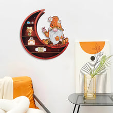 Load image into Gallery viewer, Lunar Design DIY Diamond Painting Wall Shelf 5D Diamond Embroidery Painting Kit
