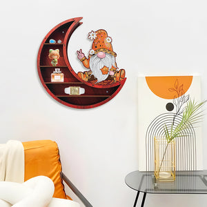 Lunar Design DIY Diamond Painting Wall Shelf 5D Diamond Embroidery Painting Kit