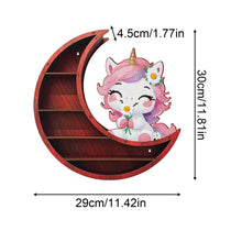 Load image into Gallery viewer, Lunar Design DIY Diamond Painting Wall Shelf 5D Diamond Embroidery Painting Kit
