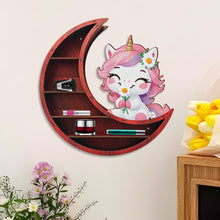 Load image into Gallery viewer, Lunar Design DIY Diamond Painting Wall Shelf 5D Diamond Embroidery Painting Kit
