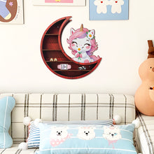 Load image into Gallery viewer, Lunar Design DIY Diamond Painting Wall Shelf 5D Diamond Embroidery Painting Kit
