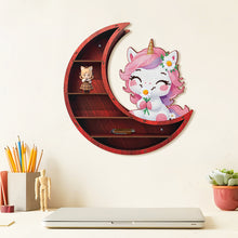 Load image into Gallery viewer, Lunar Design DIY Diamond Painting Wall Shelf 5D Diamond Embroidery Painting Kit
