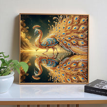 Load image into Gallery viewer, Peacock 30*30CM(Canvas) Partial Special Shaped Drill Diamond Painting
