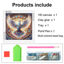Load image into Gallery viewer, Colorful Pigeon 30*30CM(Canvas) Partial Special Shaped Drill Diamond Painting
