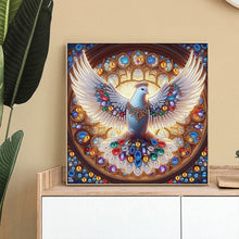 Load image into Gallery viewer, Colorful Pigeon 30*30CM(Canvas) Partial Special Shaped Drill Diamond Painting

