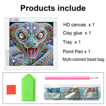 Load image into Gallery viewer, Mythical Snake 30*30CM(Canvas) Partial Special Shaped Drill Diamond Painting
